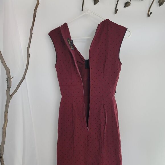 Stop Staring red and black rockabilly dress - Picture 3 of 8